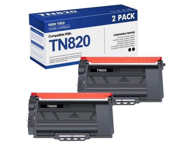TN820 TN850 Toner Cartridge Black Compatible for Brother HL-L6200DW Toner Compatible for Brother TN-820 HL-L6200DW MFC-L5850DW MFC-L5900DW...