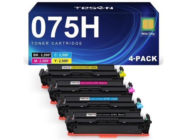 075H 075 Toner Cartridge Set MF665CDW LBP646Cdw Compatible Replacement for canon 075h 075 High Capacity Toner for Color imageCLASS MF662Cdw...