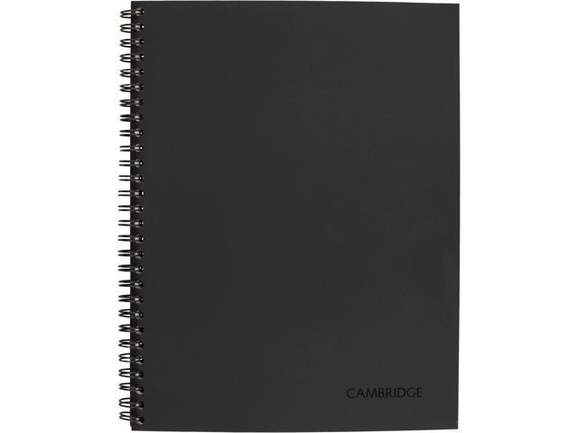 Limited Business Notebook,Action Planner,7-1/4' x 9-1/2',80 Sheets,Flexible Soft Touch Cover,Wirebound,Gray (06122),(Pack of 12)