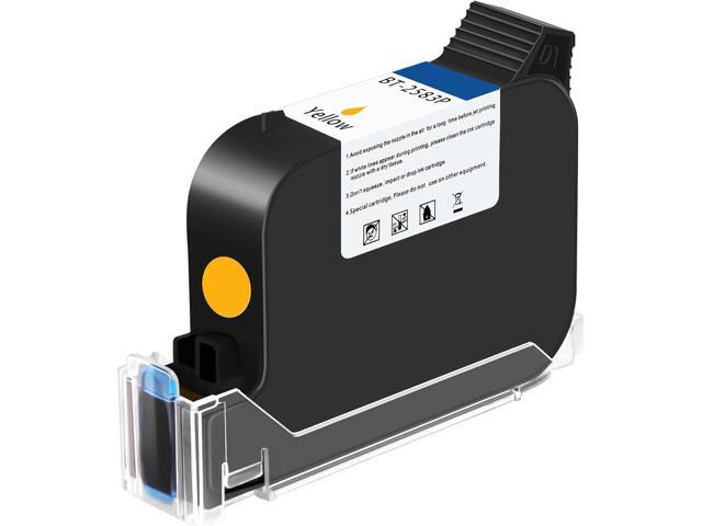 Original Solvent Quick Dry Ink Cartridge for Handheld Inkjet Printer BT-HH6105B2, BT-HH6105B3 & B10 (Yellow)