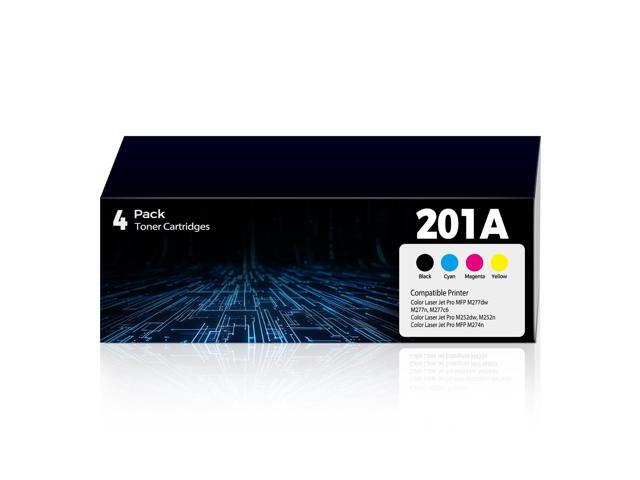201A Toner Cartridges Compatible for HP 201A 201X HP201A for Color Laser Jet Pro MFP M277dw M252dw Toner, Work with Color Laser Jet Pro MFP M277c6.