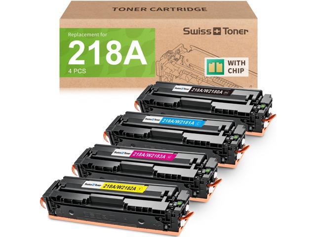 218A Toner Cartridges Compatible for HP Color LaserJet Pro MFP 3301fdw Replacement for HP 218X 218A Toner Color Laserjet Pro 3201dw MFP 3301fdw.