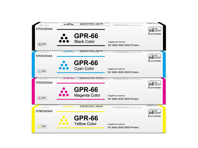 GPR66 GPR-66 Toner Cartridge Replacement for Canon ImageRUNNER Advance DX C3926i C3930i C3935i GPR66 GPR-66 5753C003AA 5754C003AA 5755C003AA...