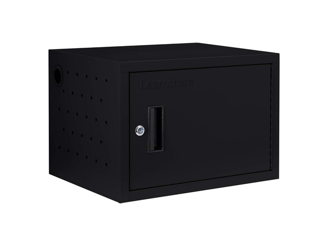 Structure Series 12-Device Charging Station for Laptops and Tablets, Wall-Mount Lockable Charging Cabinet for 12 Tablets/Chromebooks, Black