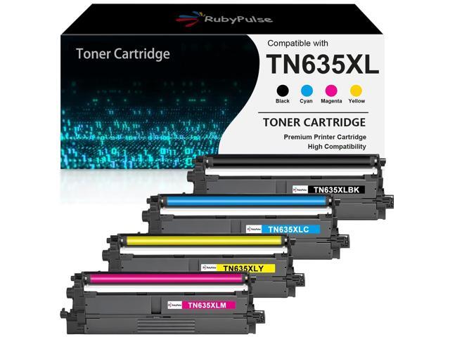 TN635XL TN-635XL 1,9000 High Page Yield TN635 TN635XL Toner Cartridge Compatible for Brother HL-L8430CDW HL-L8430CDWT HL-L8570CDW MFC-L8730CDW...