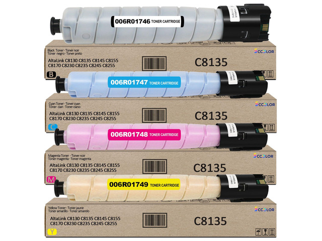 Altalink C8130 C8135 Toner Cartridge Extra High Yield Compatible for Xerox AltaLink C8130 C8135 C8145 C8155 C8170 C8230 C8235 C8245 C8255...