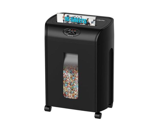 Paper Shredder, 16-Sheet Cross Cut with 4.76-Gallon Pull Out Basket, P-4 Security Level, 3-Mode Design Shred Paper and CD/Credit Card, Durable & Fast.