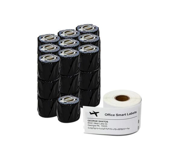 2-1/8 x 4 inch Shipping Labels Compatible with 30323, 28 Rolls, 240 Labels Per Roll
