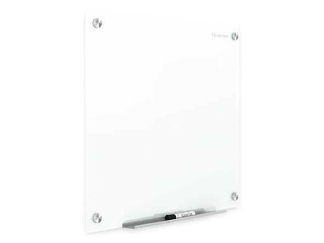 Dry Erase Board, Magnetic Whiteboard 4' x 3', Glass Board for Wall, Infinity, Brilliance White (G24836W)