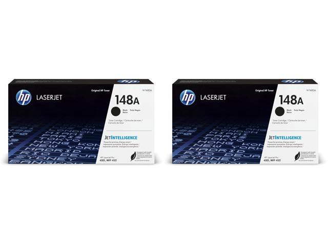 148A Black LaserJet Toner Cartridge This Cartridge Works LaserJet Pro 4001,MFP 4101 W1480A,(Pack of 2)