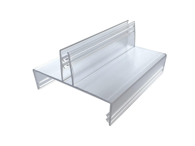 Gondola Top Retail Sign Holder, Heavy-Duty Sign Gripper, 3' Wide