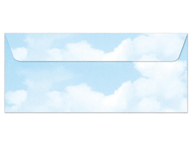 Clouds Letterhead No 10 Envelopes - Pack of 600 - Business Envelopes Self Seal Letter Size - Peel and Seal Secure Colored Envelopes - Ideal for...