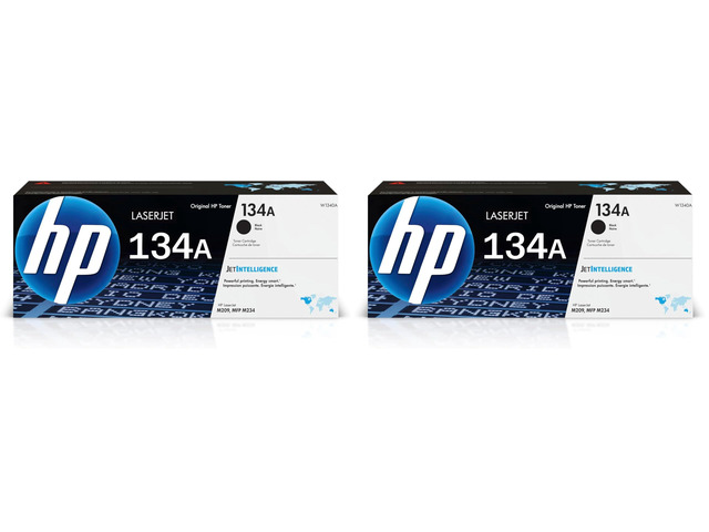 134A Black Toner Cartridge Printers Works with LaserJet M209 Series; LaserJet MFP M234 Series W1340A,(Pack of 2)