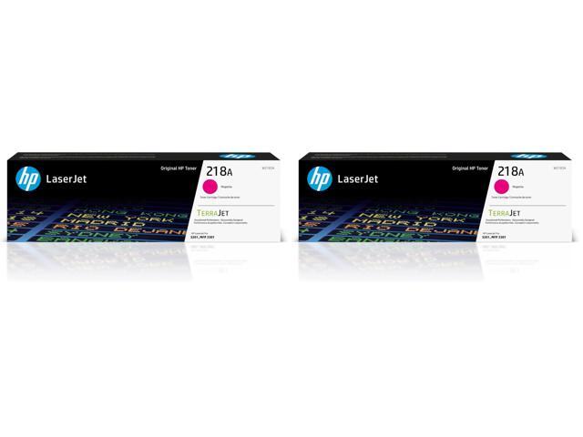 218A Magenta Toner Cartridge Works with Color LaserJet Pro 3201, MFP 3301 Series W2183A, (Pack of 2)