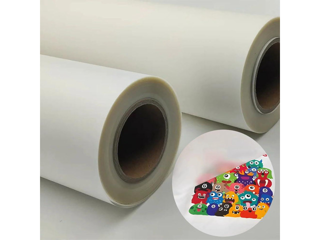 Premium DTF Transfer Film 24'x164ft PET White Ink Hot Printing Film Perfect for DTF Powder Shake Machines (24'x 164ft)