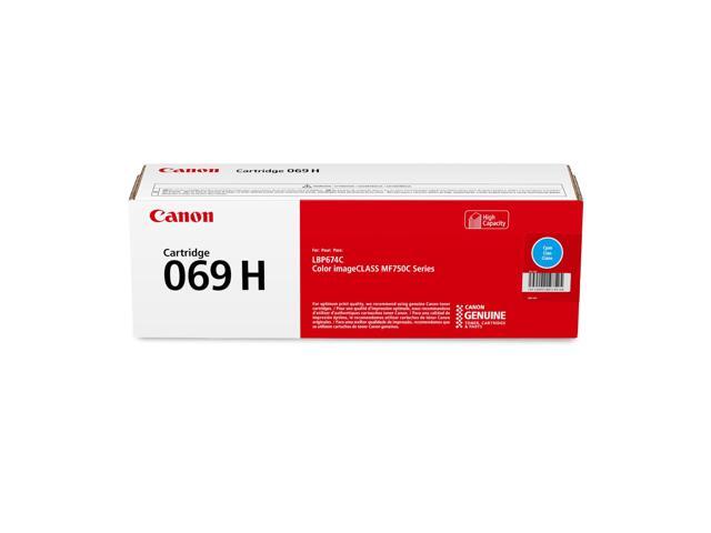 Genuine 069 Cyan Toner Cartridge High Capacity Compatible with MF753Cdw, MF751Cdw, LBP674Cdw