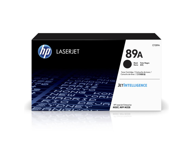 89A Black Toner Cartridge Works with LaserJet Enterprise M507, MFP M528 CF289A