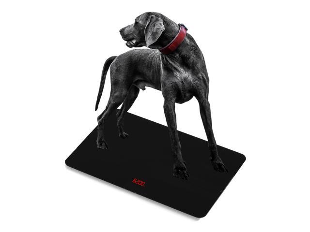 Medium-Large Breed Veterinary Scale, Dog Scale (Â±10g) Accuracy, Red LED, 32 x 20 inch Tempered Glass Platform with Anti Slip Sticker, Digital Pet...