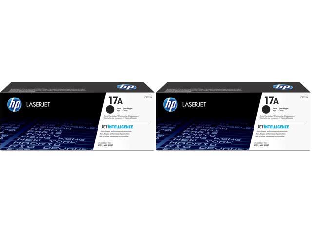 17A Black Toner Cartridge Works LaserJet Pro M102 Series,LaserJet Pro MFP M130 Series CF217A,(Pack of 2)