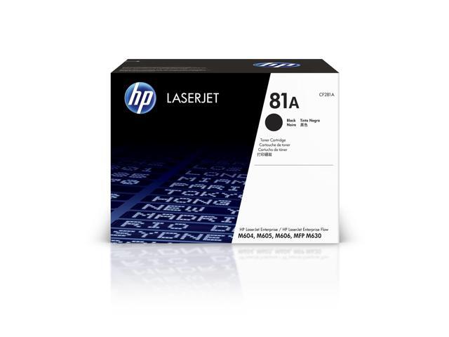 81A Black Toner Cartridge Works LaserJet Enterprise M604, M605, M606 Series LaserJet Enterprise MFP M630 Series CF281A