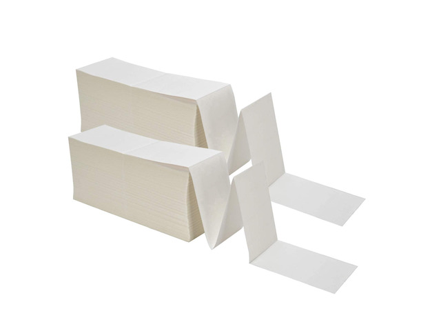 4 x 6 Fan-fold Thermal Shipping Labels, Direct Thermal Labels for Thermal Printer Compatible Zebra Rollo, Mailing Labels Thermal Printer Paper 4x6...