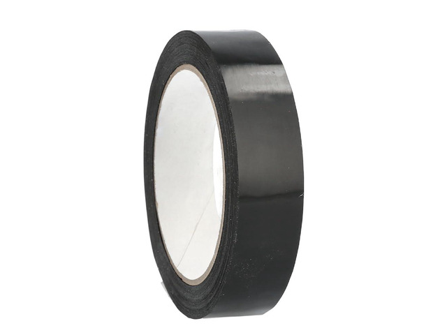 PSBM Black Strapping Tape, 144 Rolls 2.8 Mil 0.5 Inch 60 Yards Per Roll, Synthetic Rubber & Resin Adhesive Tape for Bundling, Reinforcing,...