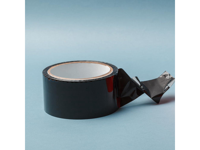 PSBM Black Strapping Tape, 72 Rolls 2.8 Mil 1 Inch 60 Yards Per Roll, Synthetic Rubber & Resin Adhesive Tape for Bundling, Reinforcing, Palletizing...