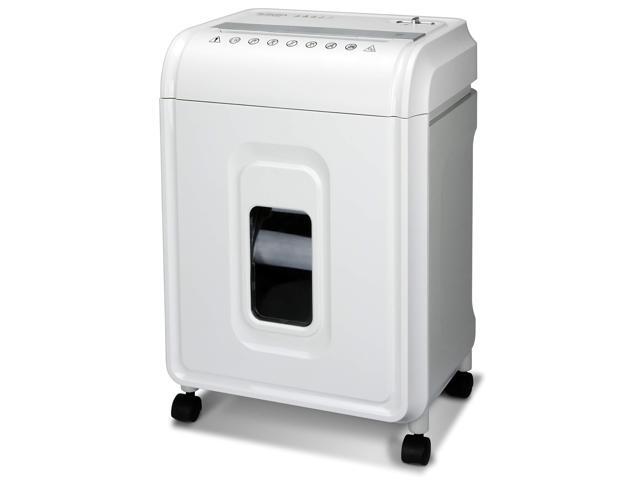 AU1480MA Professional Grade 14-Sheet Micro-Cut Paper and CD/Credit Card Shredder/ 30 Minutes Continuous Run Time, White/Gray