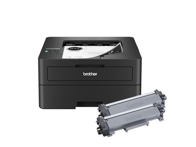 HL-L2460DWW XL Wireless Compact Monochrome Printer with Duplex Copy & Scan, Fax, Black & White Up to 4,200 Pages of Toner Included(1), Works with...