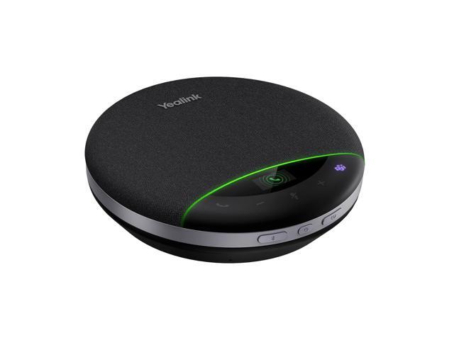 Bluetooth Speakerphone SP96 Support Daisy-Chain 26H Talk Time Teams Certified 65mm Conference Speaker and 6 Microphones Smart AI Noise-Canceling 5m...