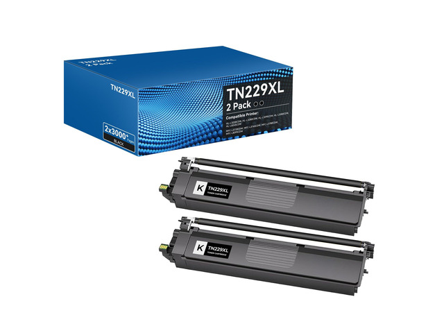 TN229XL TN229 High Yield Toner Cartridges, Compatible with Brother MFC-L3720CDW MFC-L3780CDW HL-L3280CDW HL-L3220CDW HL-L3300CDW HL-L3295CDW,...