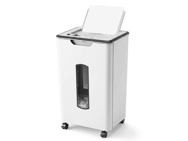 60 Sheets Auto Feed Paper Shredder for Home Office P-4, 40 Mins Runtime, 5.8 gal, Shreds CDs & Credit Cards