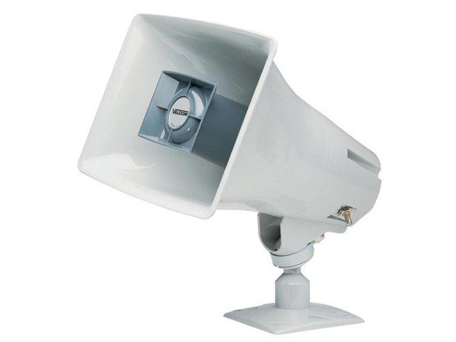 NEW 5 Watt 1 Way Paging Horn - Gray (Installation Equipment)