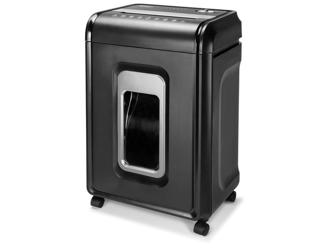 AU1880XA Heavy Duty Anti-Jam 18-Sheet Crosscut Shredder/60 Min Run Time/ 7-Gallon Pullout Basket and Casters