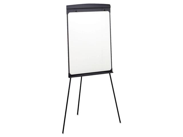 Standard Magnetic Dry-Erase Easel, Dual-Purpose Writing Board/Flipchart (67E)