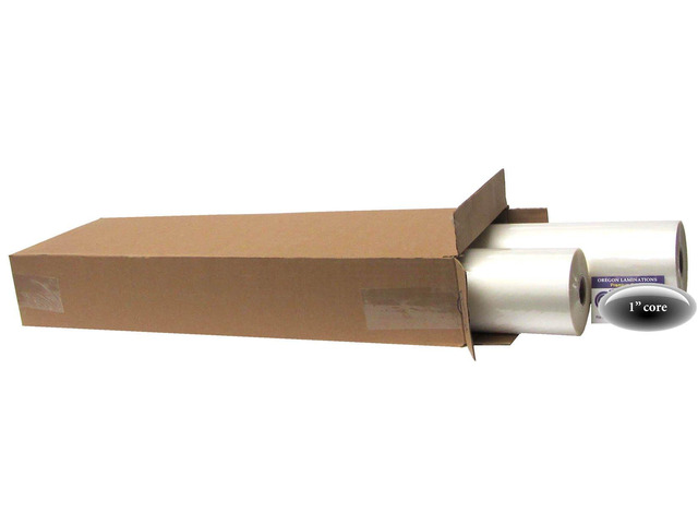 Standard 3 Mil Clear 27-Inch x 250-Feet x 1-Inch Core Thermal Roll Laminating Film, 2 Rolls, 03-273-1C, Gloss Finish, 290Â°F to 300Â°F