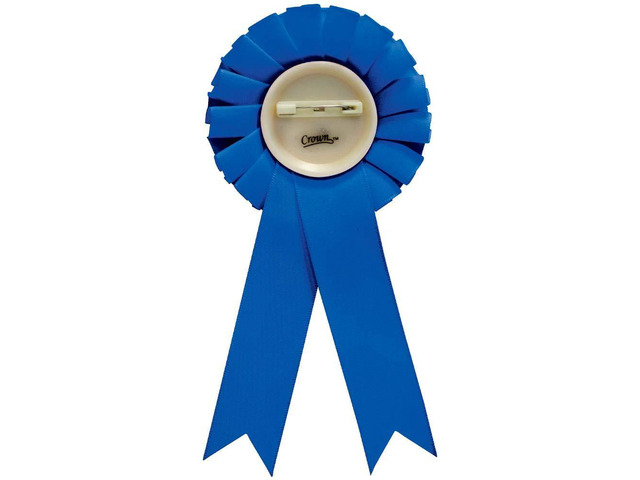 Worlds Greatest Sister Blue Rosette Ribbon Award, Worlds Greatest Sister Blue Rosette Trophy Ribbon Prize, Prime