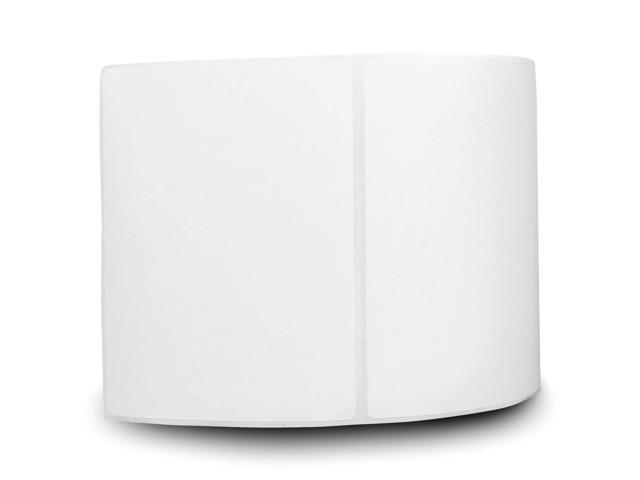 ZR1400300 Removable Direct Thermal Labels, 4 x 3 Inch Compatible with Zebra Printers, 10 Rolls, White, 500 Labels Per Roll