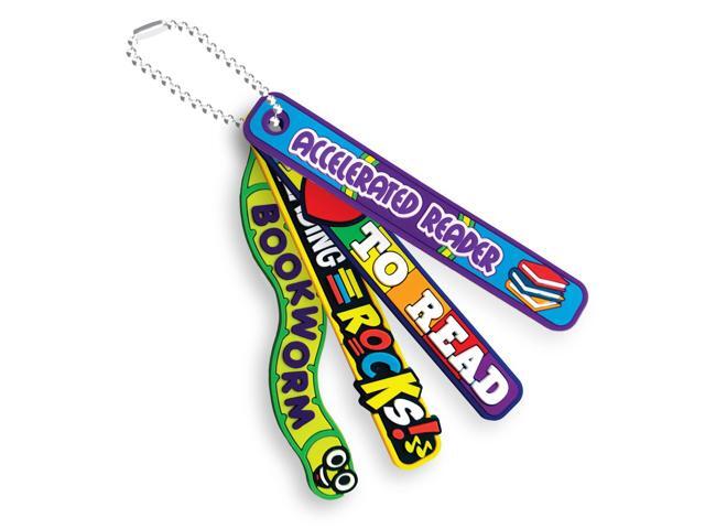 Brag Sticks to Improve Reading Participation and Habits Value Pack: Wearable Incentives for Students and Kids: 120 Sticks (30 Sticks for Each Design)