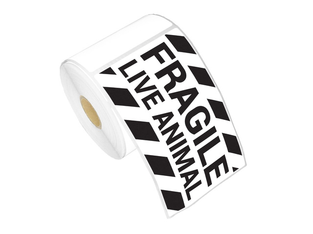 3' x 5' Direct Thermal Labels, 10 Rolls 3000 Labels, Compatible with Zebra & Rollo Desktop Printers, Permanent Adhesive, Perforated, 1' Core, 300...