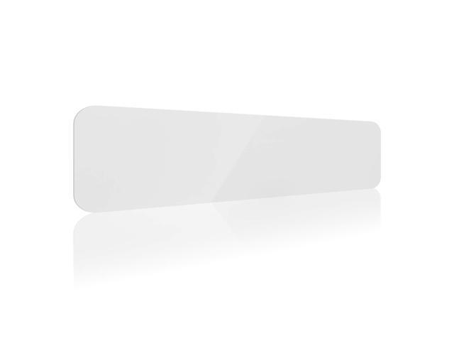 White Metal Sign Blank 6x24 Inch.040 White Aluminum 3/4 inch Rounded Corners (24 pack)