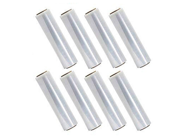 18 Inches X 1000 Feet Tough Pallet Shrink Wrap, 80 Gauge Industrial Strength Plastic Film, Commercial Grade Strength Film, Moving & Stretch Packing...