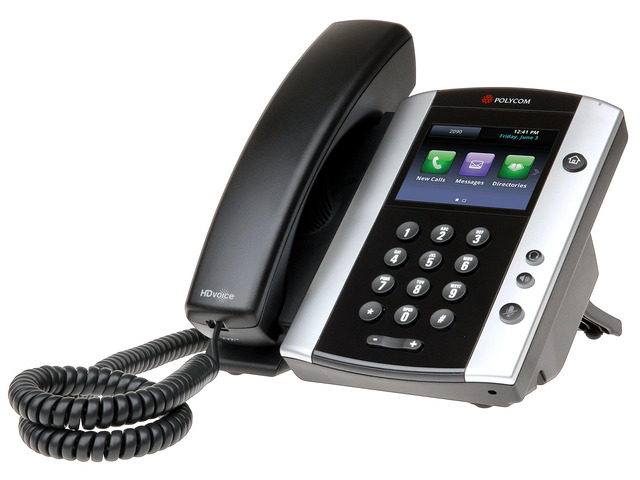 VVX 500 12-line Business Media Phone POE, Power Supply Not Included