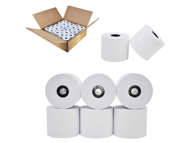 1 3/4' x 230 Thermal Paper Rolls [200 Rolls] Core - 7/16' 44mm Cash Register Paper for XE-A506, XE-A505, XE-A41S, ER-A410, ER-A420, ER-A450T from