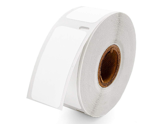 1 x 2.125 Removable Labels for DYMO Printers - 500 Labels Per Roll, 24 Rolls Totaling 12,000 Labels