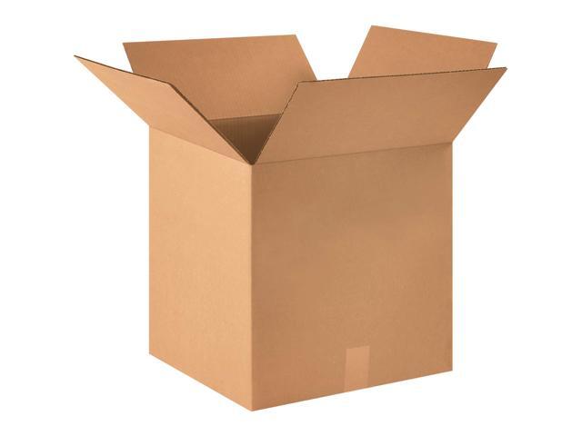 HD1616 Heavy-Duty Single Wall Corrugated Cardboard Box, 16' L x 16' W x 16' H, Kraft, for Shipping, Packing and Moving (Pack of 25)