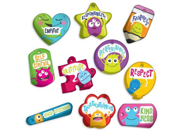 Brag Tags Build & Support Good Character Traits & Behavior in Kids & School Students Monthly Character Value Pack: 500 Brag Tags (50 for Each Design) Brag Tags Build & Support Good Character Traits & Behavior in Kids & School Students Monthly Character Value Pack: 500 Brag Tags (50 for Each Design)