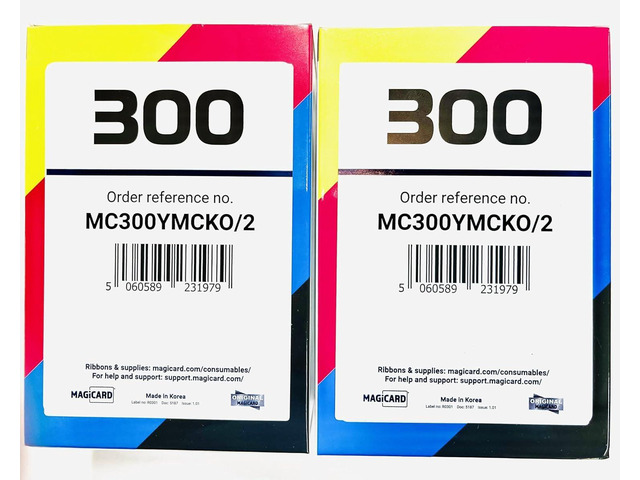 MC300YMCKO/2 for 300 Series Printers (Qty 2)