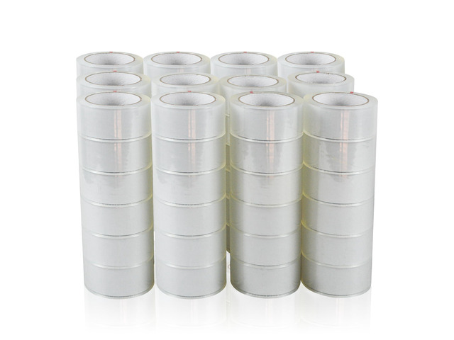 72 Rolls Clear Sealing Tape Carton Sealing Tape Heavy Duty 2 Inch x 330 Feet (110 Yards) Shipping Packing Tape Heavy Duty Suitable for Shipping and...