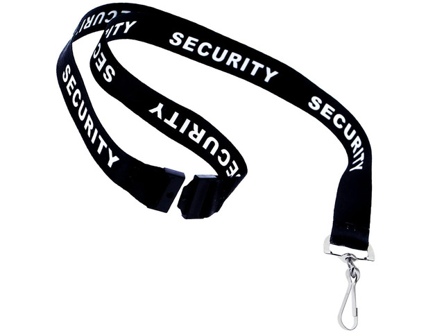 Bulk 100 Pack - Security Lanyard with Safety Breakaway Clasp and Metal Clip - Neck Strap Key and I'D Badge Holder for Security Guard, Loss...